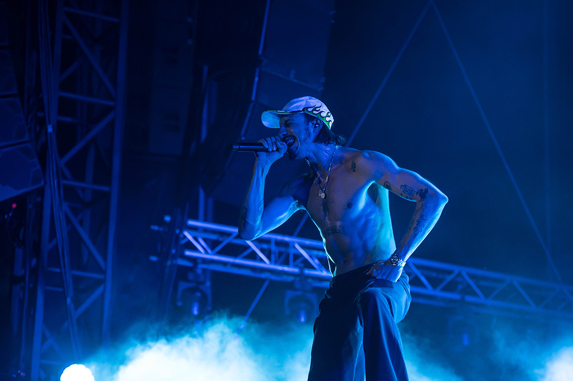 Photo concert Roméo Elvis - Festival Réel 2022 Villeurbanne