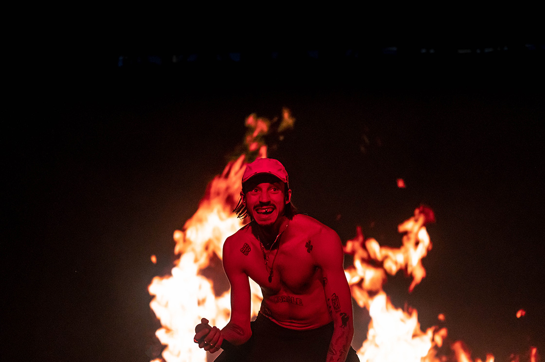 Photo concert Roméo Elvis - Festival Réel 2022 Villeurbanne