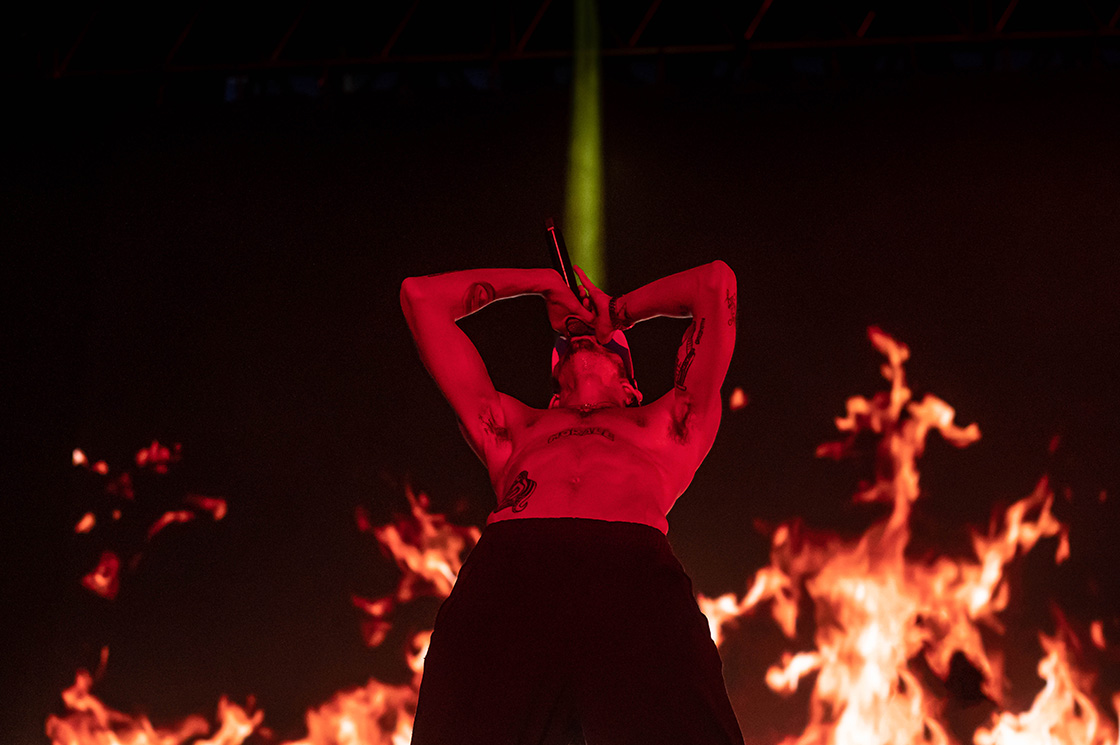 Photo concert Roméo Elvis - Festival Réel 2022 Villeurbanne