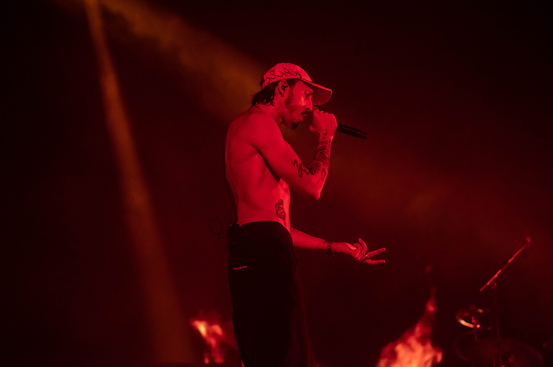 Photo concert Roméo Elvis - Festival Réel 2022 Villeurbanne