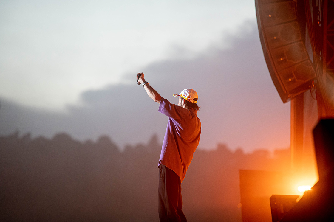 Photo concert Roméo Elvis - Festival Réel 2022 Villeurbanne