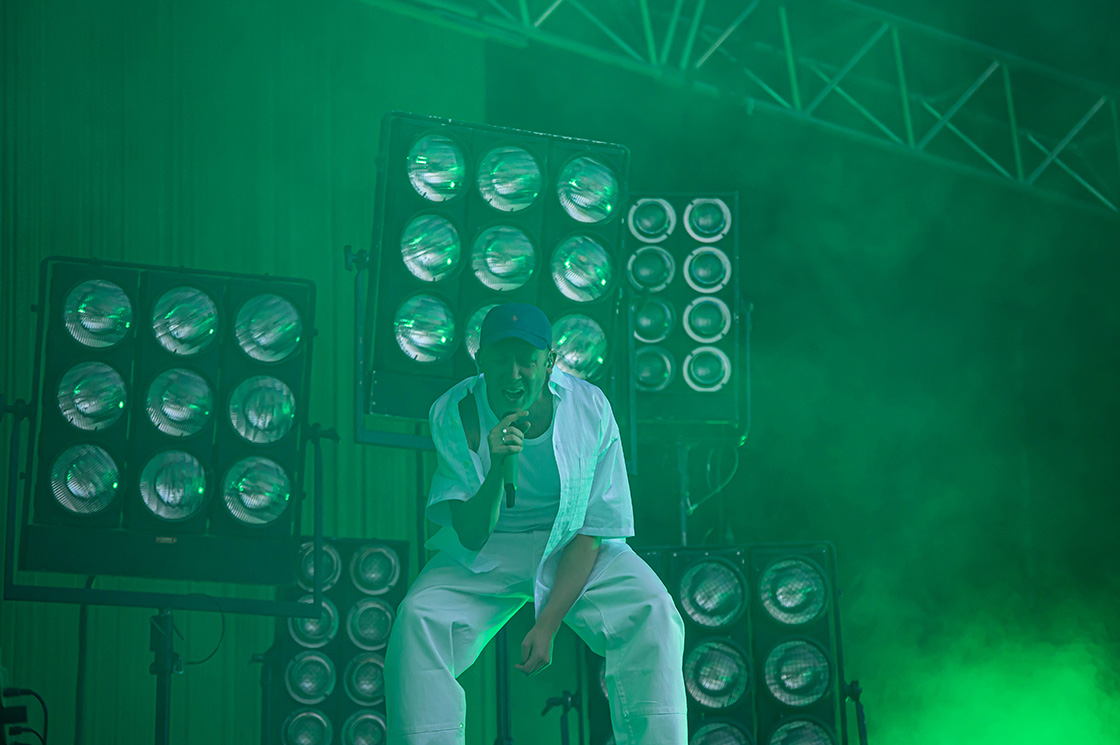 Photo concert Eddy de Pretto - Festival Réel 2022 Villeurbanne