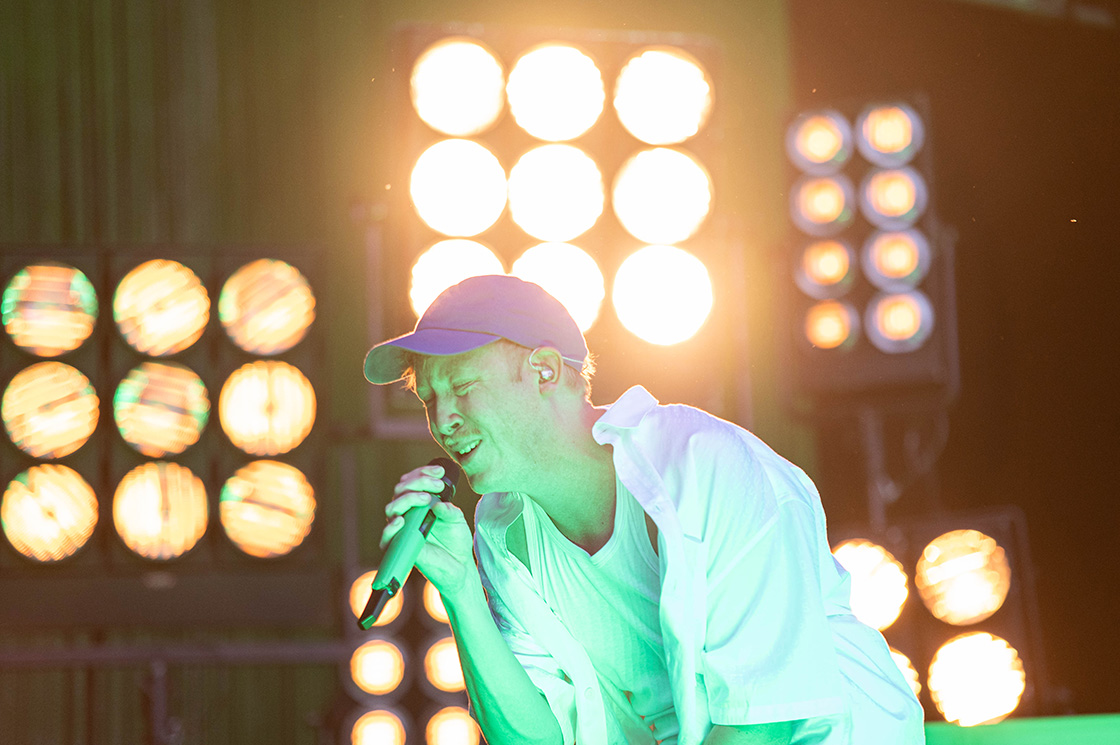 Photo concert Eddy de Pretto - Festival Réel 2022 Villeurbanne