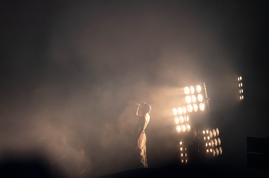 Photo concert Eddy de Pretto - Festival Réel 2022 Villeurbanne