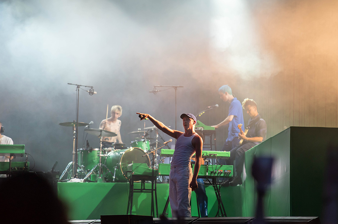 Photo concert Eddy de Pretto - Festival Réel 2022 Villeurbanne