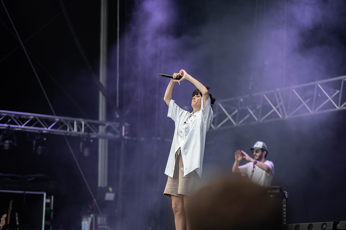 Photo concert Noga Erez - Festival Réel 2022 Villeurbanne