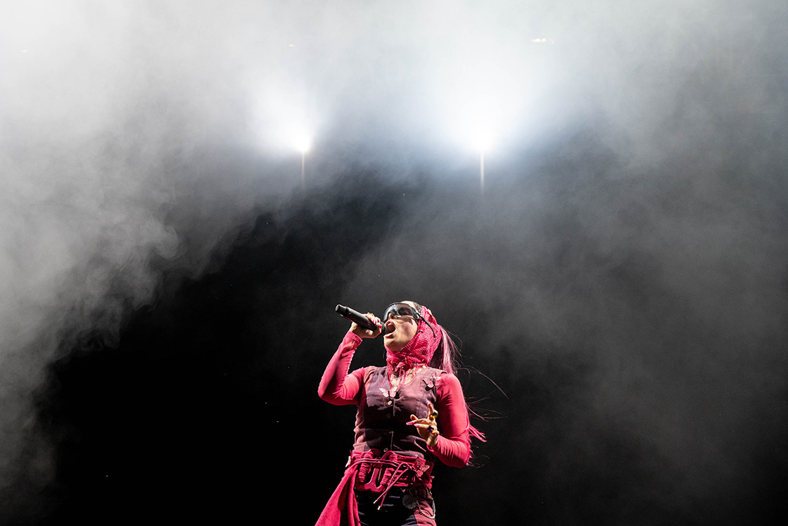 Photo concert Ascendant Vierge - Festival Réel 2022 Villeurbanne