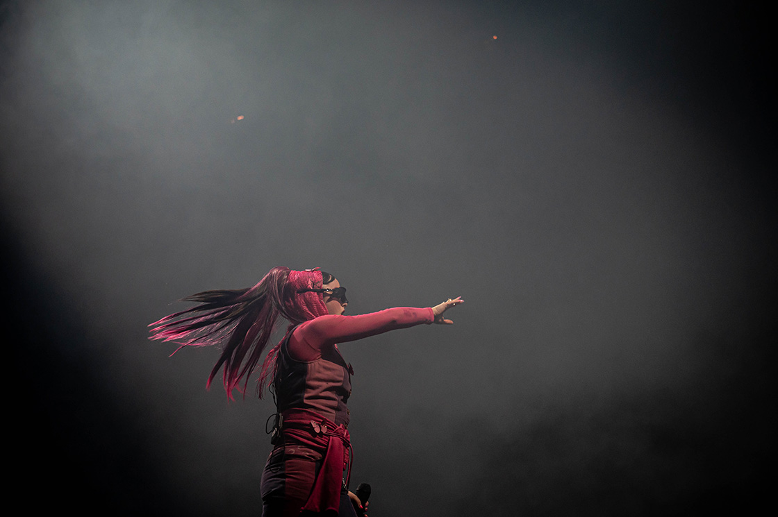 Photo concert Ascendant Vierge - Festival Réel 2022 Villeurbanne