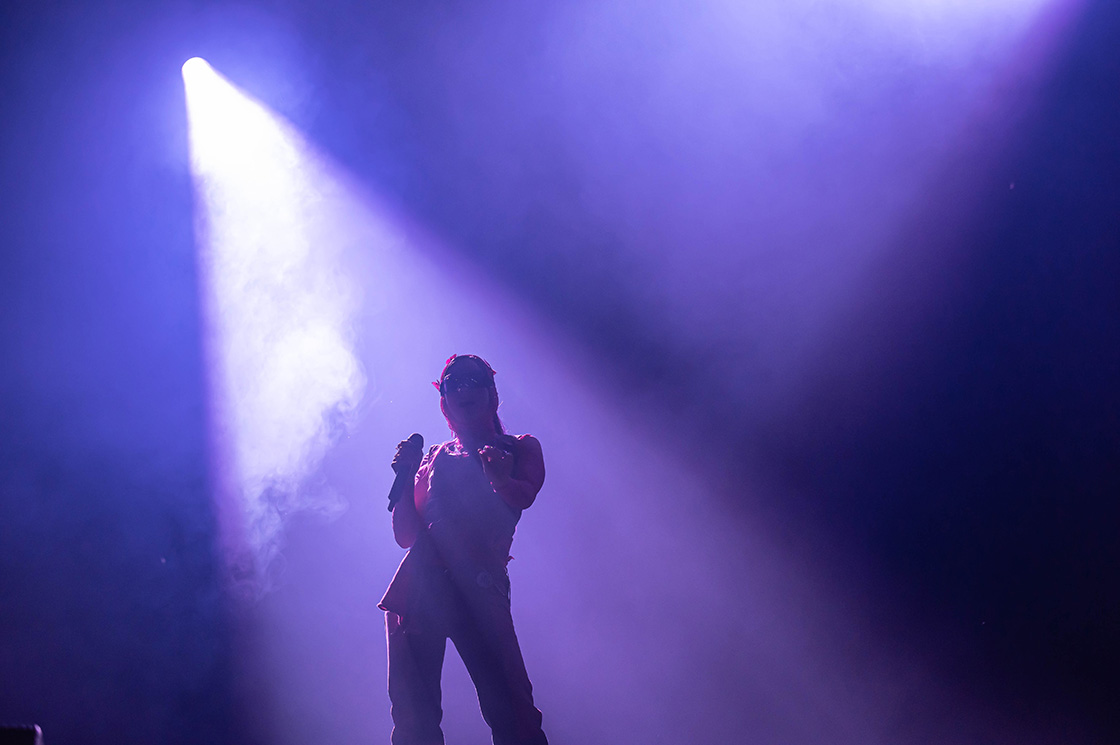 Photo concert Ascendant Vierge - Festival Réel 2022 Villeurbanne