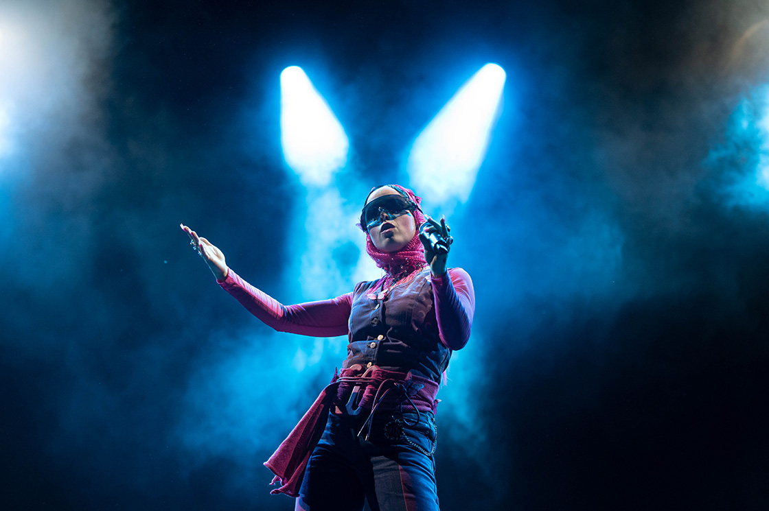 Photo concert Ascendant Vierge - Festival Réel 2022 Villeurbanne