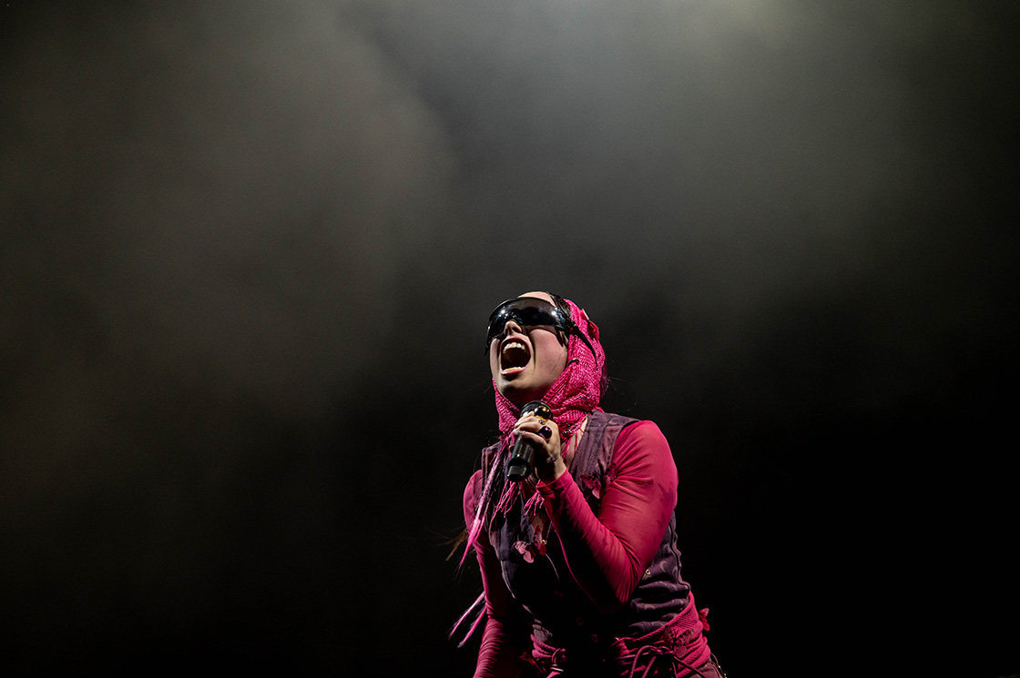 Photo concert Ascendant Vierge - Festival Réel 2022 Villeurbanne