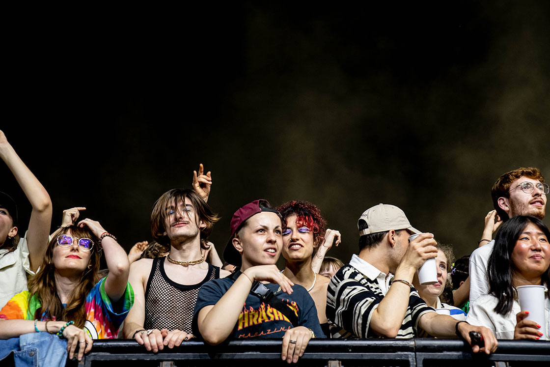 Festival Réel 2022 Villeurbanne Photo d'ambiance public festivaliers