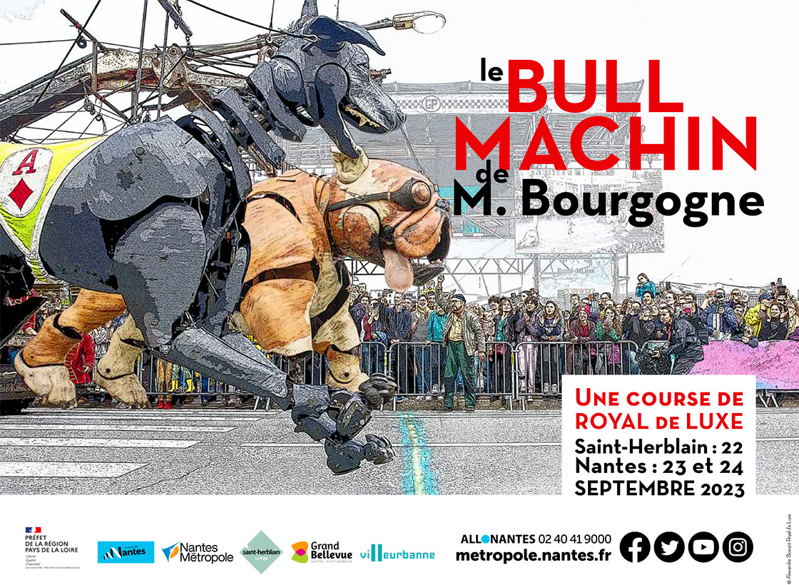 affiche Royal de Luxe bull machin