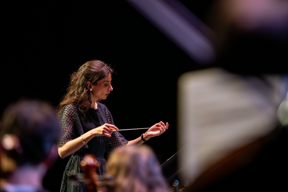 Photographie concert orchestre symphonique au Phénix de Valenciennes avec Amal Guermazi 2026