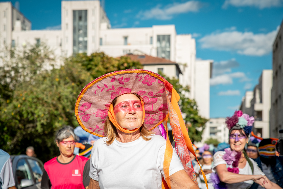 Photographie biennale danse Lyon 2025 répétition groupe Villeurbanne Ateliers Frappaz Compagnie Ex Nihilo