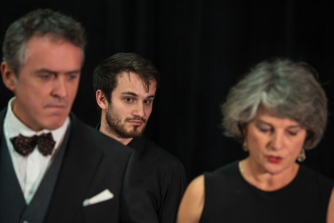 Photographie théâtre compagnie Chiloé ça bavarde les choses - Friche Lamartine 2023