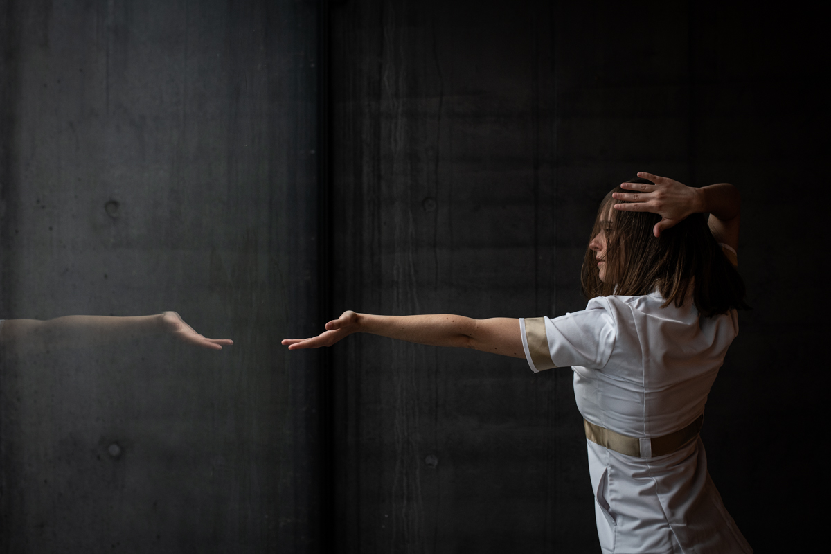 Photo danse contemporaine Projet Distorsions Lyon Loréna Sajous