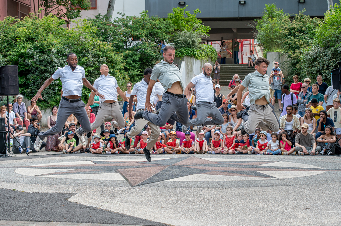 Photo danse contemporaine et hip hop prélude Compagnie Accrorap Kader Attou festival les invites villeurbanne 2024