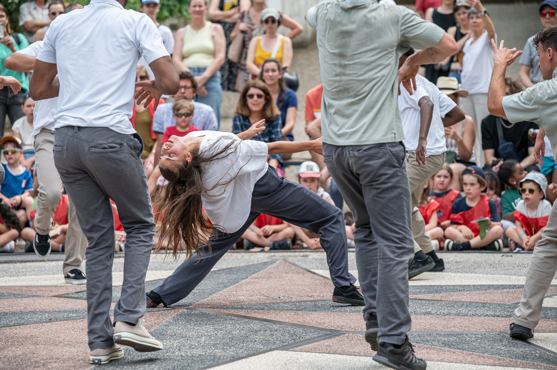 Photo danse contemporaine et hip hop prélude Compagnie Accrorap Kader Attou festival les invites villeurbanne 2024