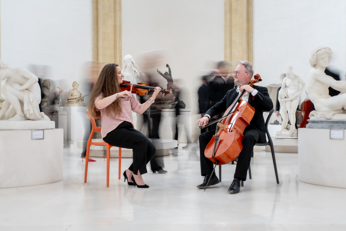 Création visuelle et photographie de musique classique avec l’orchestre de Douai au Musée de la Chartreuse