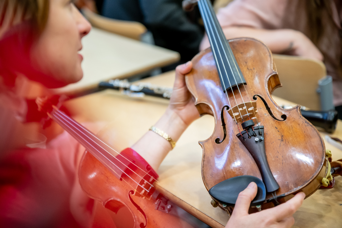 Création visuelle et photographie de musique classique avec l’orchestre de Douai au Musée de la Chartreuse