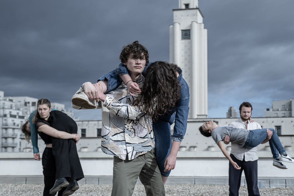 Photographie danse contemporaine Précipité INSA Lyon Compagnie Grand Jeté