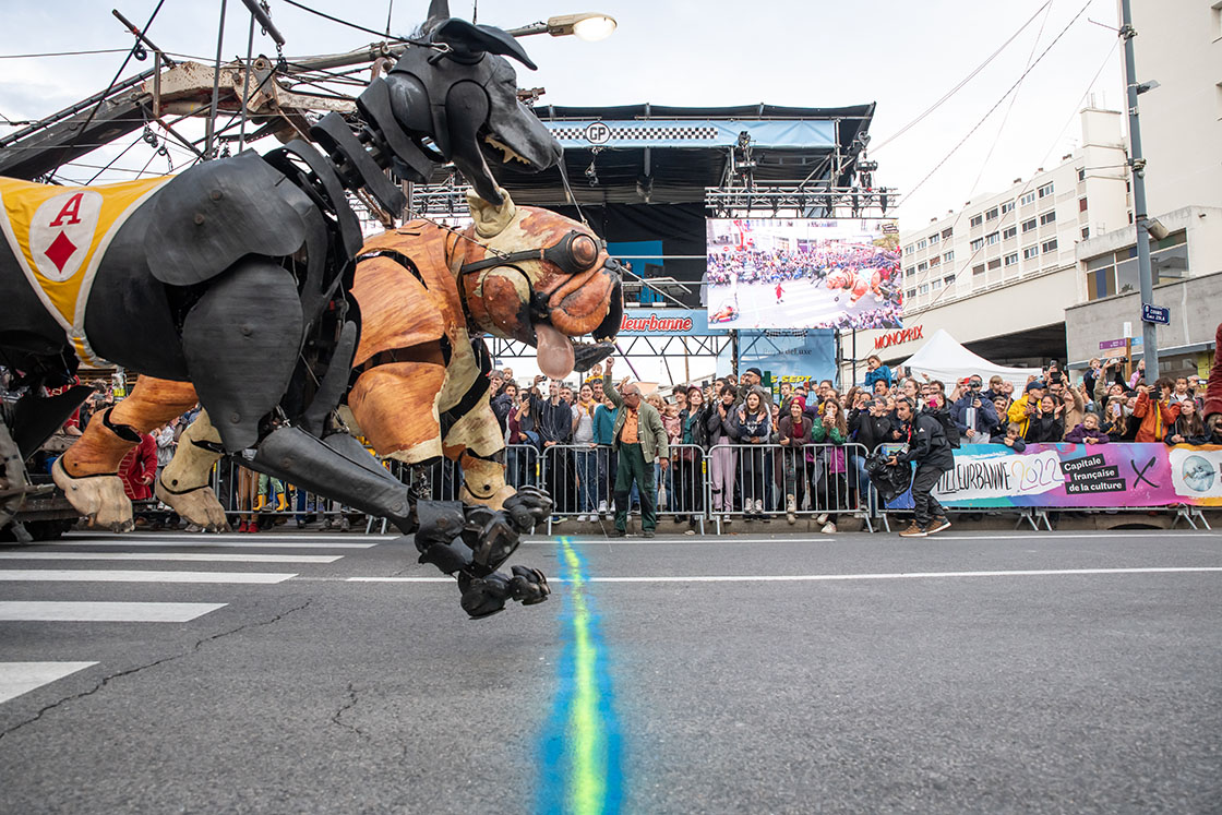 Royal de Luxe Bull Machin Villeurbanne 2022