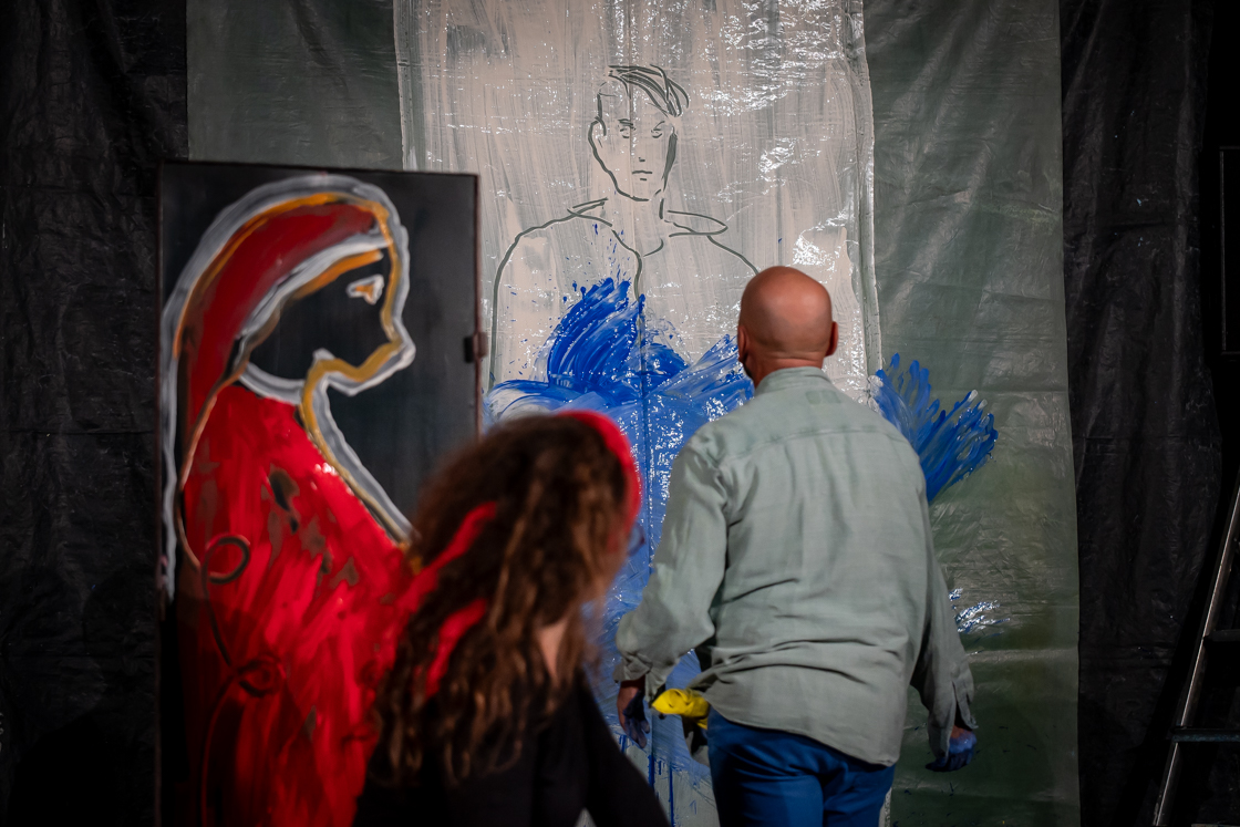 Photographie j’écris comme on se venge compagnie les arts oseurs ateliers frappaz villeurbanne