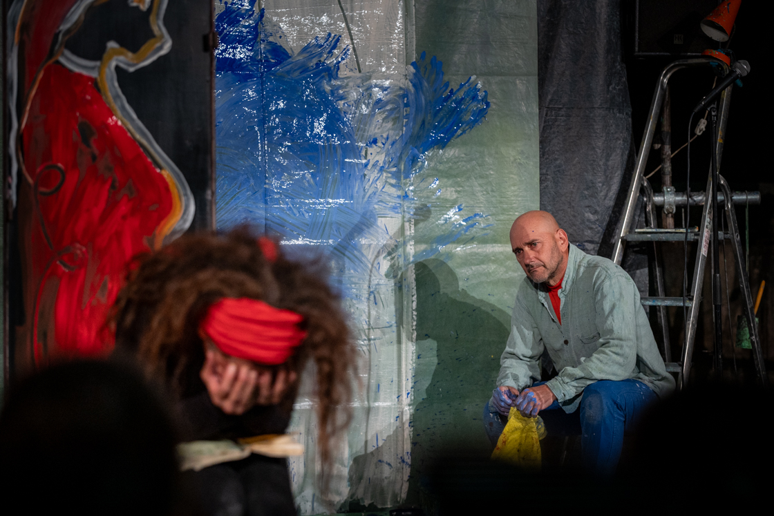 Photo j’écris comme on se venge compagnie les arts oseurs ateliers frappaz villeurbanne