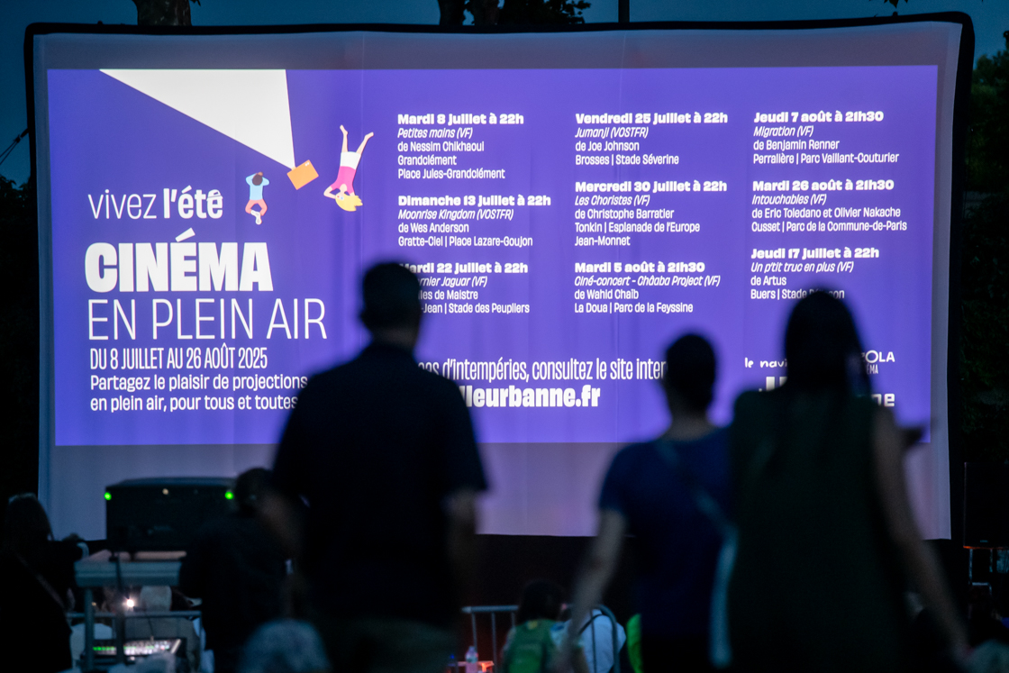 Cinéma plein air Villeurbanne